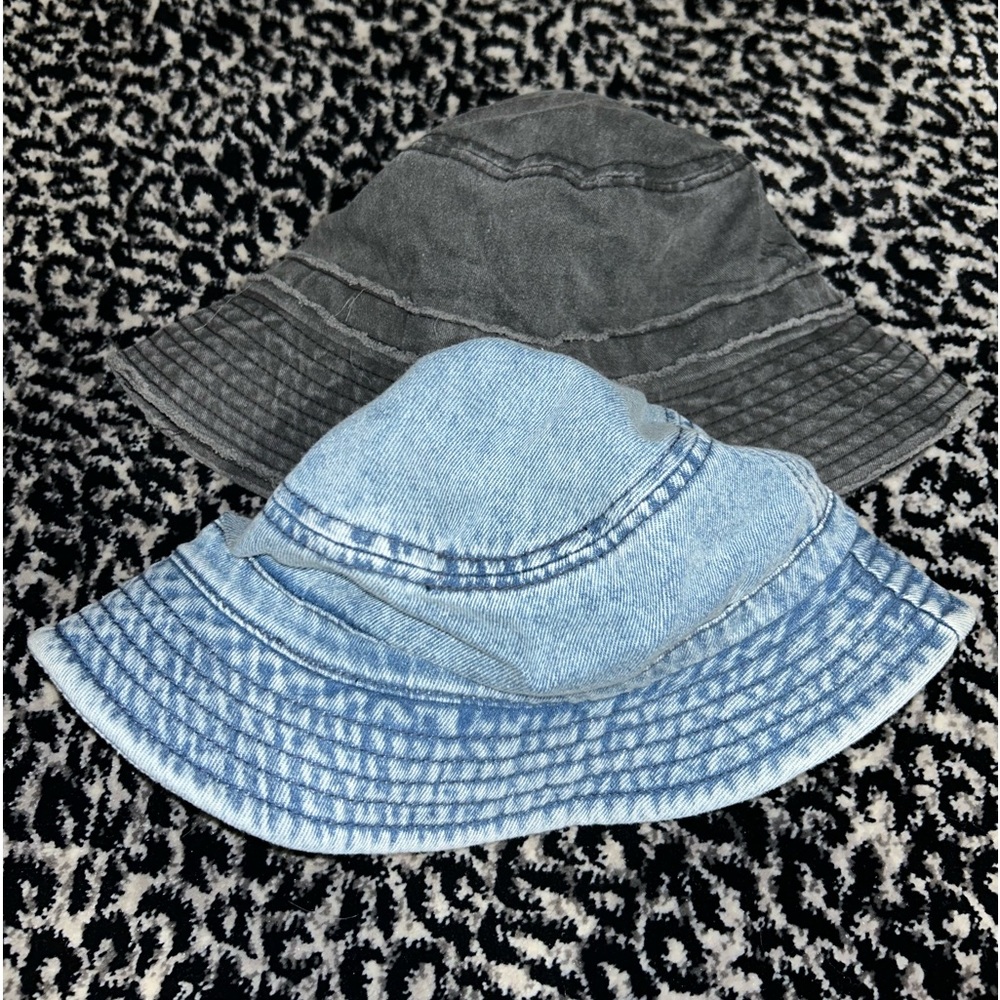 Denim Bucket Hats